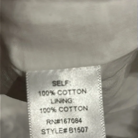 White Eyelet Fontalina Blouse - Picture 7 of 11